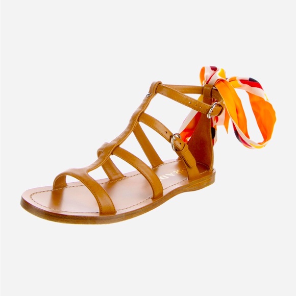 ππ Authentic PRADA Gladiator Sandalsππ - Picture 2 of 5